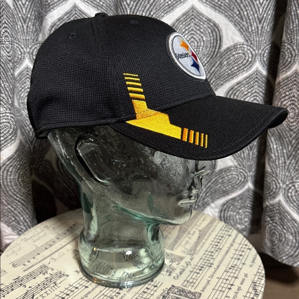 New Era NFL Official Pittsburgh Steelers Fitted Baseball Hat SZ Large/ XL - Picture 3 of 8